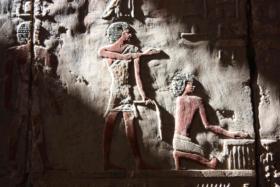 Scenes of rituals celebrated in the Chapel of Hatshepsut, photo by M. Barwik